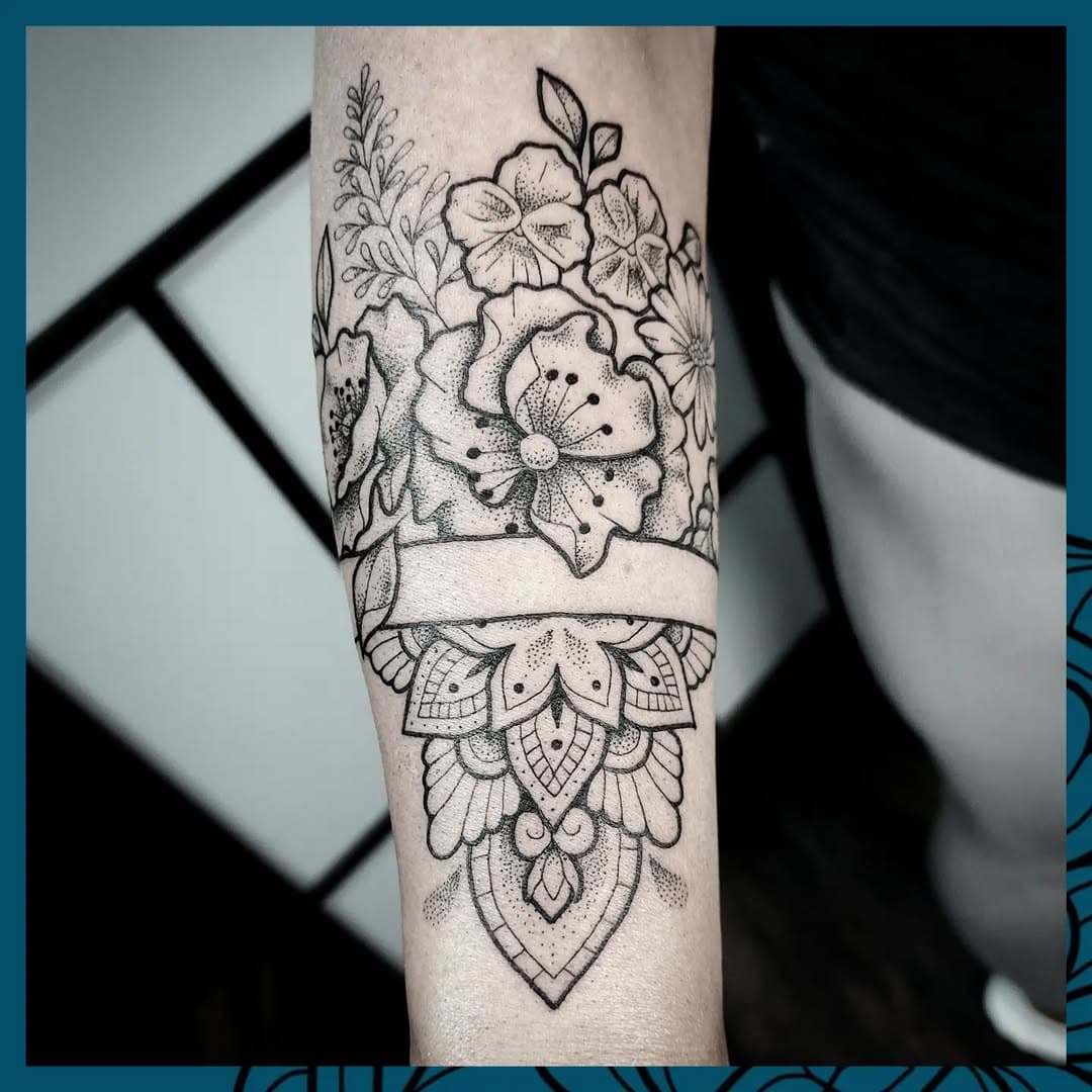 Fun forearm piece 💙 I have a bit of cancellation space this month and a few appointments left in March. Message for details