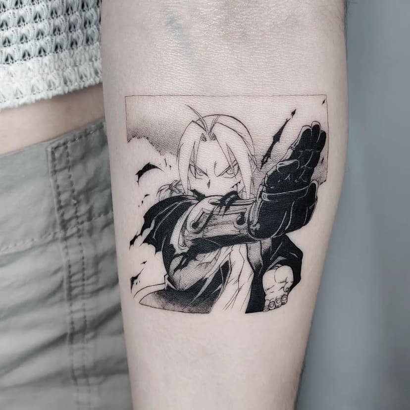 EDWARD ELRIC | Fullmetal Alchemist 🧪| 

Full Metal Alchemist Brotherhood est Un classique intergalactique, foncez le voir si ce n'est pas encore fais

|Designed by me @stylecee_ The Yōkai Hermit • #Paris #YokaiHermit #animeTattoo #animasterink #fullmetalalchemist #FMA