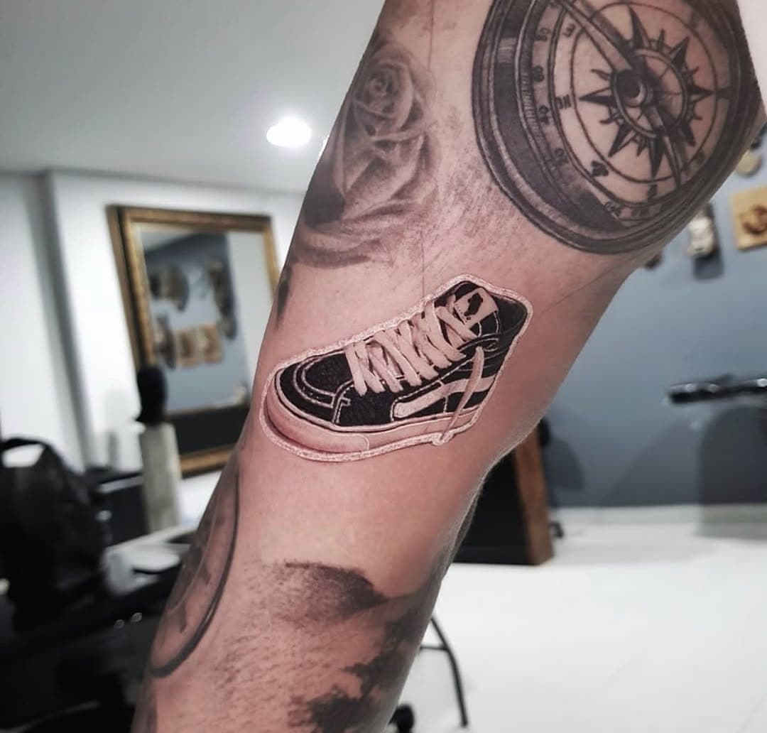 Vans Sk8-Hi por @willryzyk, 6,5cm!