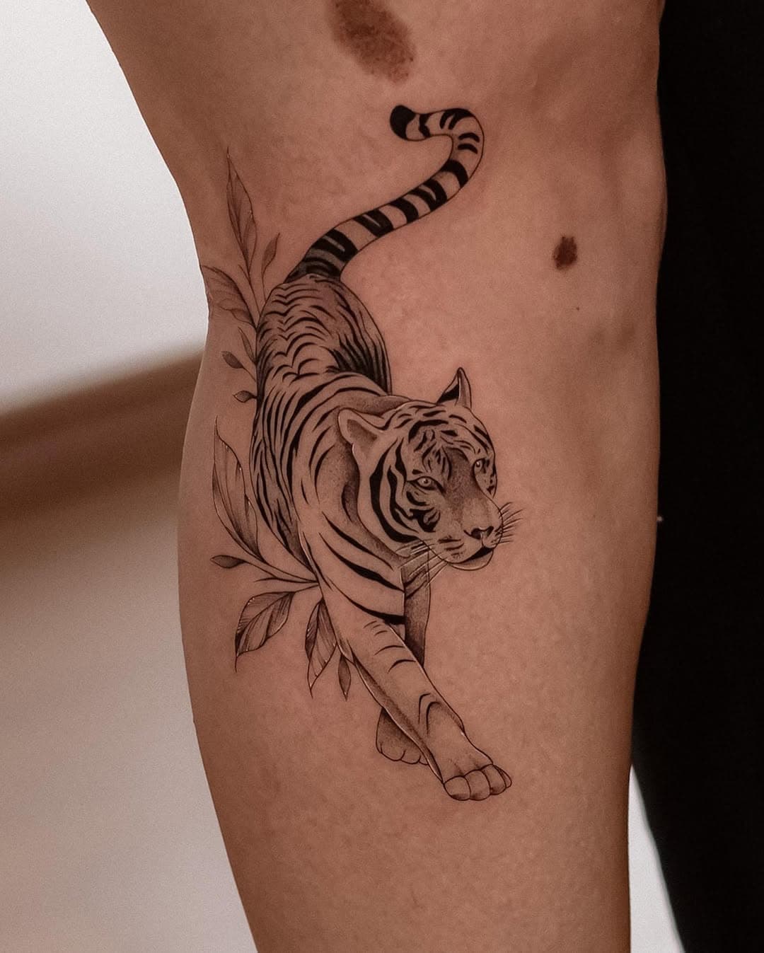 Tigre para @nicollepanciniak ✨

#tattoo #tatuagemfeminina #tattoos #tattoofeminina #tattooideas #tattooart #tigretattoo #tattootiger #tattootiger #tatuagem #tatuagemcuritiba