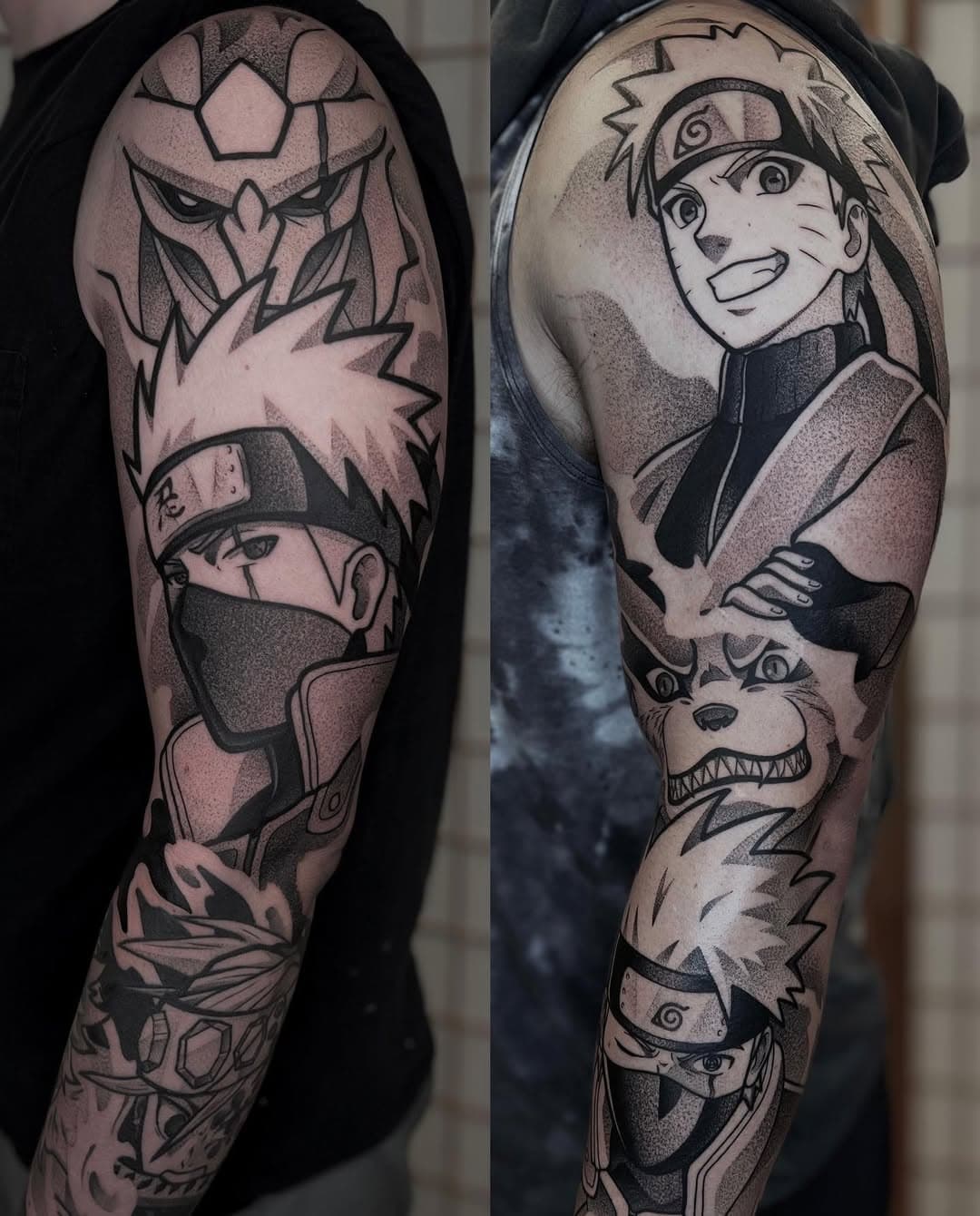 What characters do you want in your sleeve? 

#animetattoo #animeartist #animetattoos #animetattooartist #sleevetattoo #sleeve #naruto #narutotattoo #kakashi #kakashitattoo #demonslayer #blackwork #blackworktattoo #michigantattooartist #michigantattooers #michigantattooer #creamtattoosupply #bishoprotary #pantheraink #pantherablack