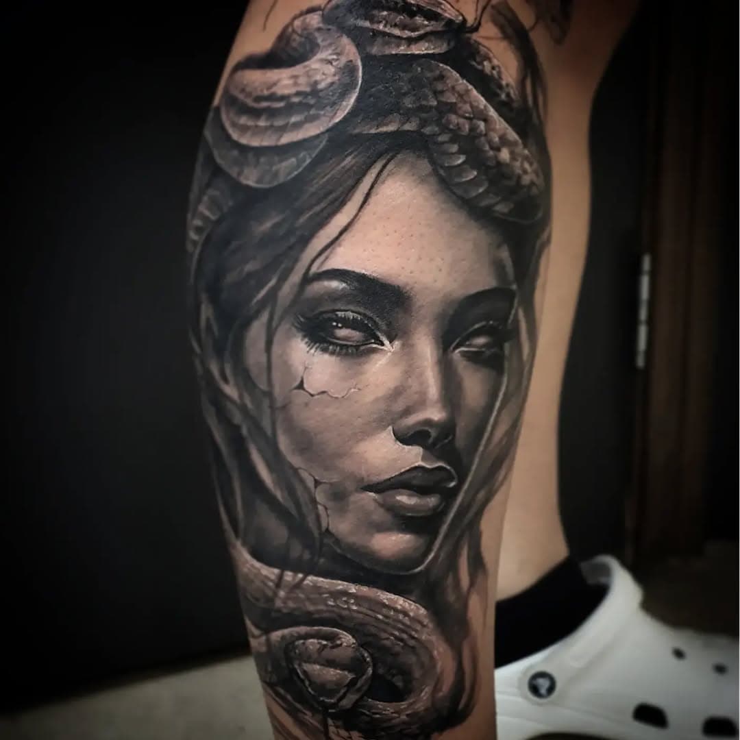 #medusa #tattoo #unfinished