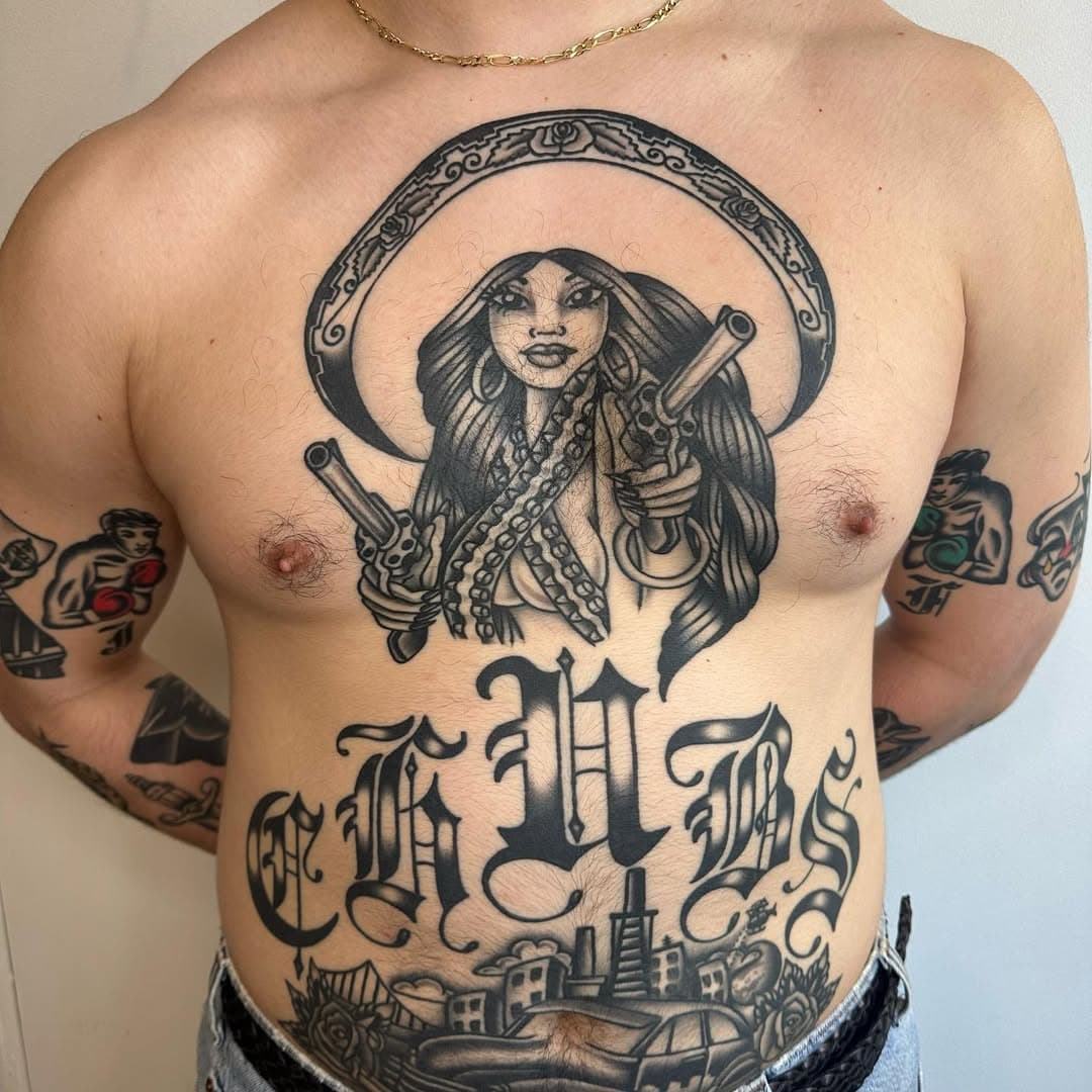 Healed Torso by me @kingsavetattoo