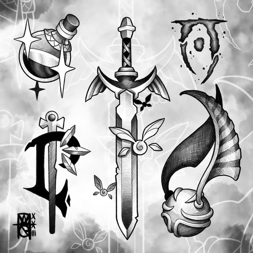 Morganah a de nombreux flashs disponibles à vous proposer dans le cadre de son apprentissage ! 
Elle vous les proposera à des petits prix tout au long de cet été ! Contactez la directement pour booker votre rdv !
#blackwork #darkwork #tattoo #flash