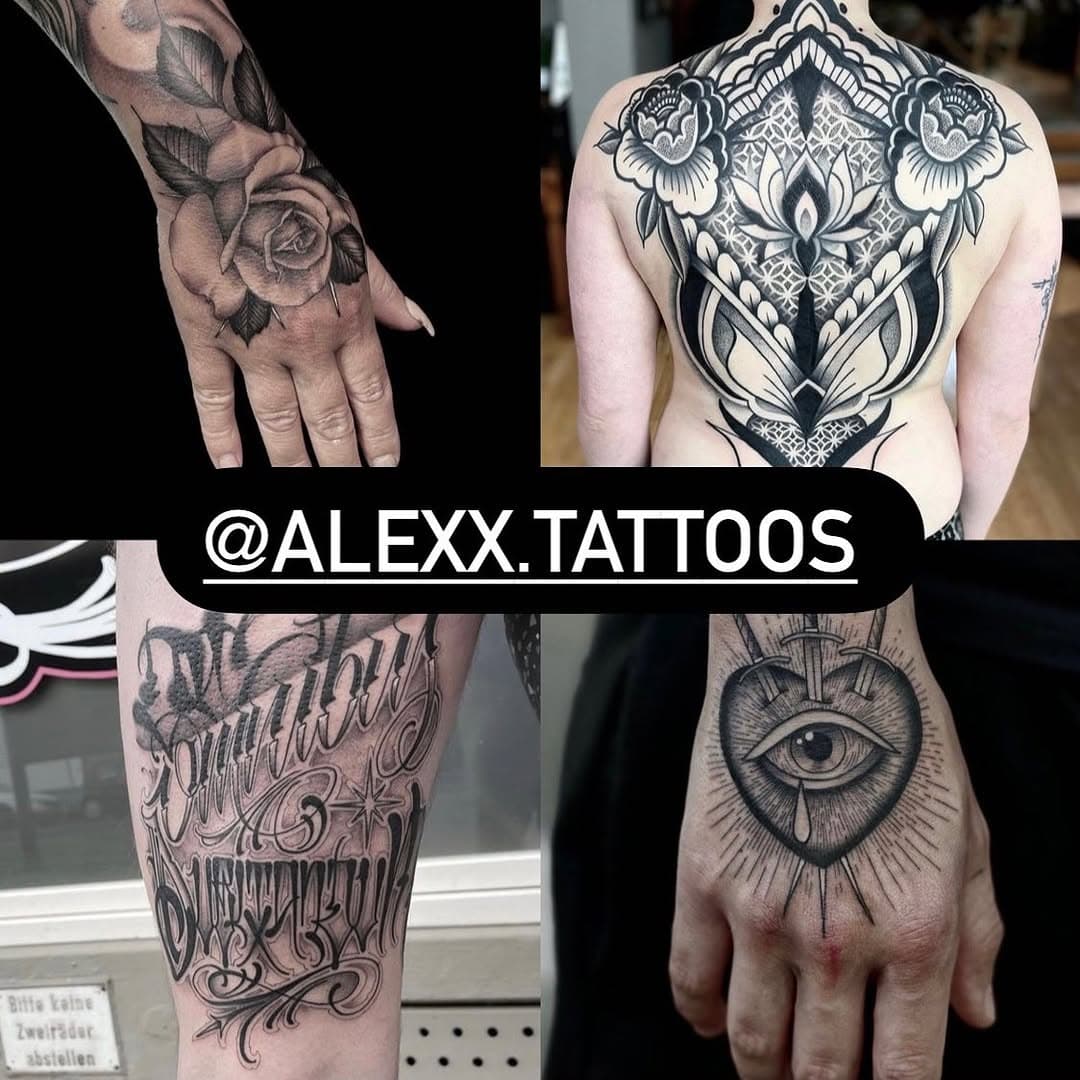 Lettering and Blackwork by @alexx.tattoos 
 
alex@force-ink.de
 
#blackwork #lettering #fineline