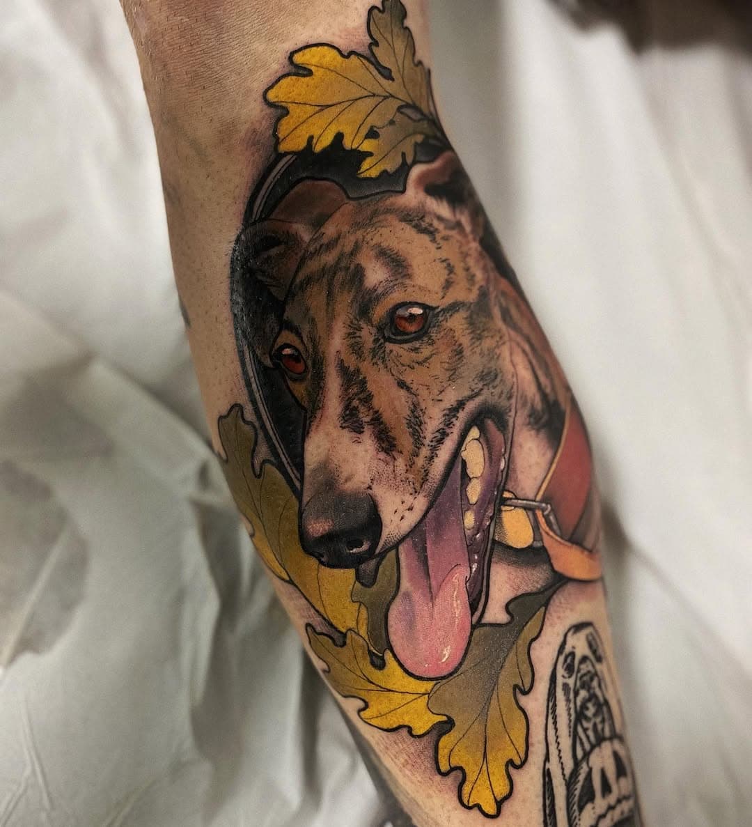 I 🤎 GALGOS! 
Gracias Luis Miguel! Lomo forever!! 

#tattoo #galgo #tattoogalgo #madrid #madridtattoo #karbontattoogallerymadrid #perrito