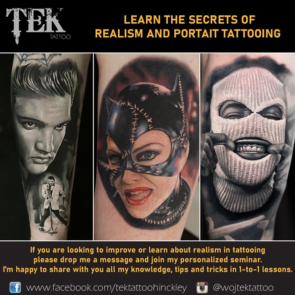 Learn the secrets of realism and portrait tattooing!
If you are looking to improve or learn about realism in tattooing please drop me a message and join my personalized seminar. 
I am happy to share with you all my knowledge, tips and trick in 1-to-1 lessons.
.
.
#portraittattoo #blackandgrey #sleevetattoo #biotat #tattoo #tattooist #realistictattoo #tek #tektattoo #hinckley #leicester #leicestershire #leicestertattoo #coventrytattoo #tatuaż #tatuaze #inked #inkedgirls #birminghamtattoo #realismtattoo #uktattooartist #uktta  #inkedgirls #tattooart #tattoostyle #tattooseminar #tattoolearning #tattoolessons #tattooapprentice #tattooapprenticeship 
.
.
@biotat_ 
@uktta