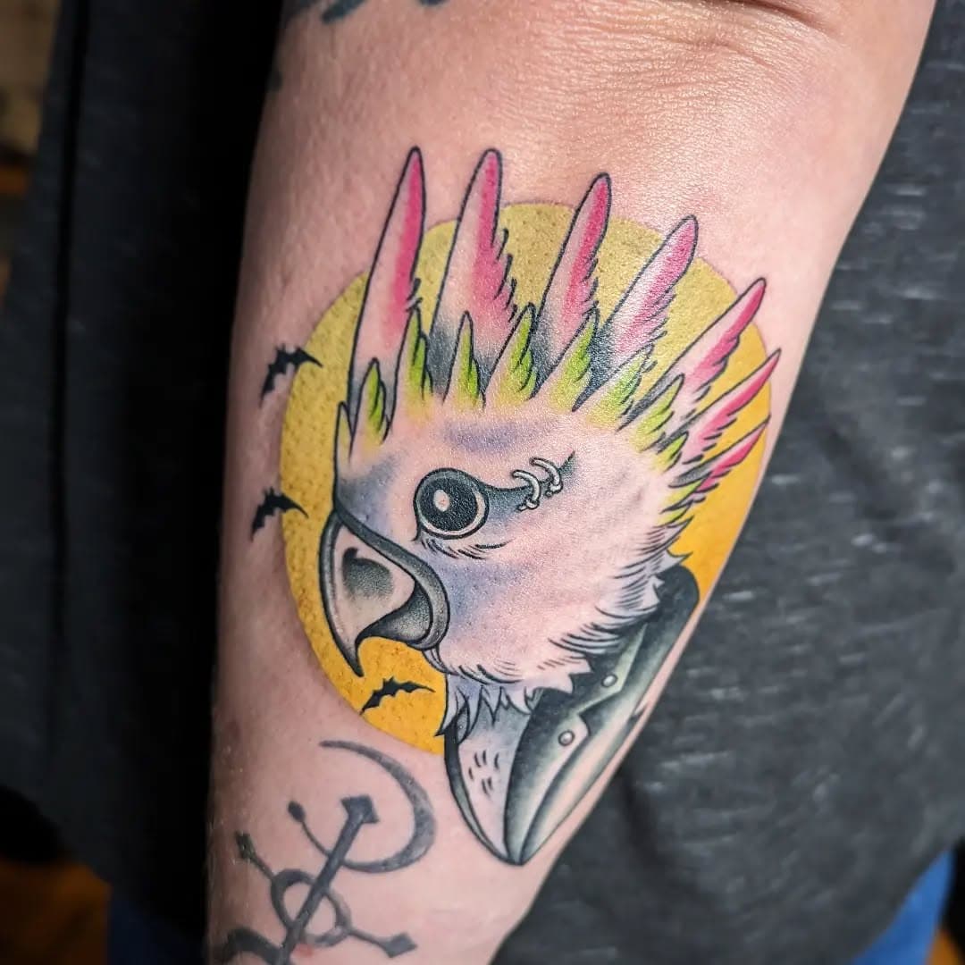 Here's a punk cockatoo tattoo. Thanks @pork_tchoup for picking the best ones.
•
•
•
•
#tattoos #tattoopunks #punkcockatoo #punkcockatootattoo #candicebradleytattoos #calicoqueentattoo