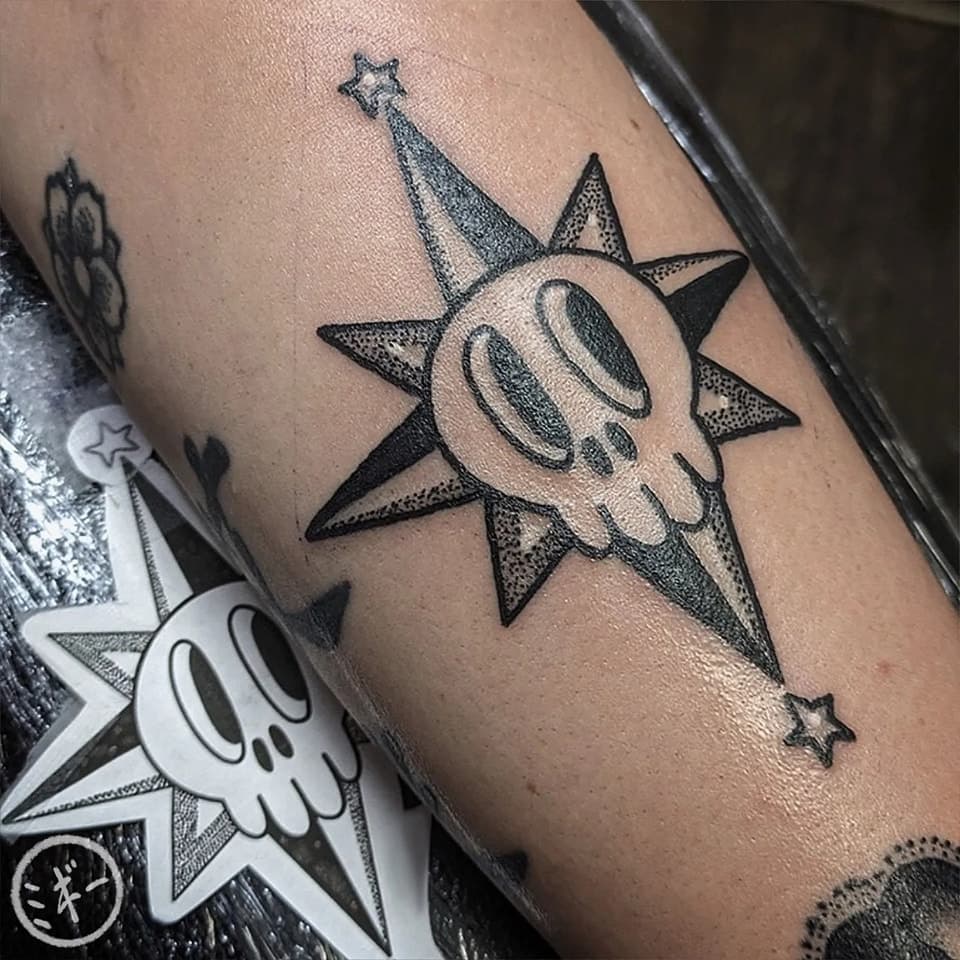 🌟 Flash réalisé par @migi_tattooist 🌟

Le salon a officiellement fermé ses portes 🙏🥹❤️
Nous vous postons les derniers tattoos de nos artistes et nous vous invitons à les suivre sur leurs réseaux :
@hakupsychose  @migi_tattooist  @lulu__care @peonia__nails et à les retrouver à la même adresse au sein de @la_pimperie_mtp 💕

Merci à toustes pour votre soutien et on l'espère à bientôt ✨ 

🦋🦋🦋