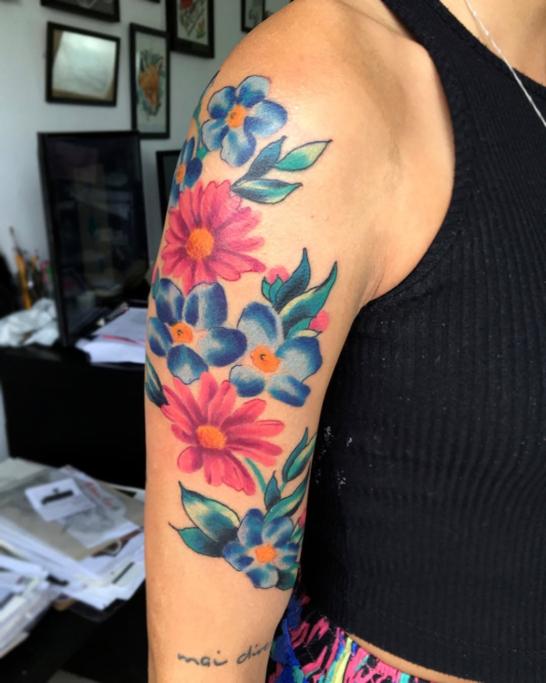 #flower #flowers #tattoo #tattooart #tattoodesign