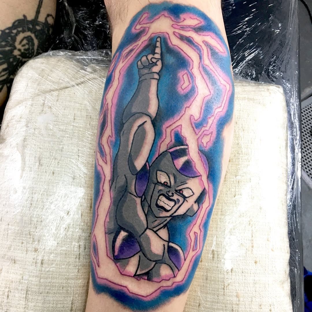 #tattoo #tattooart #tattoos #tattoolife #tattoodesign #tattooworld #artistadeltatuaje #tattoobuenosaires #watercolor #watercolortattoo #watercolorpainting #goku #dragonball #dragonballz #dragonballtattoo #gokutattoo #frieza #friezatattoo