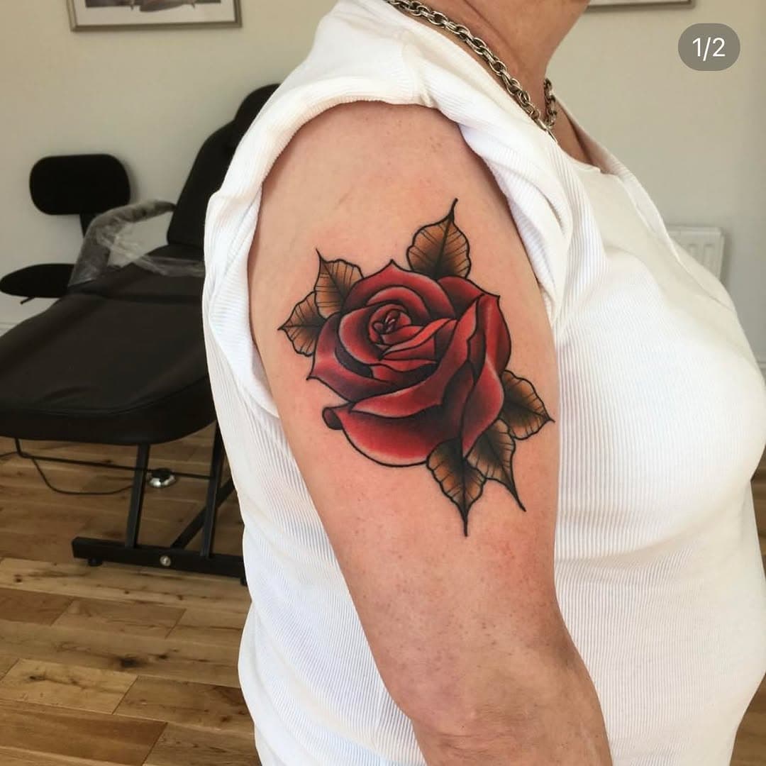 Did you know, this is the first tattoo I did in my studio when I opened it 5 and a half years ago!

#realismtattoo #tattooartist #northeasttattoo #northumberland #tattoo #coveruptattoo #rosetattoo #floraltattoo