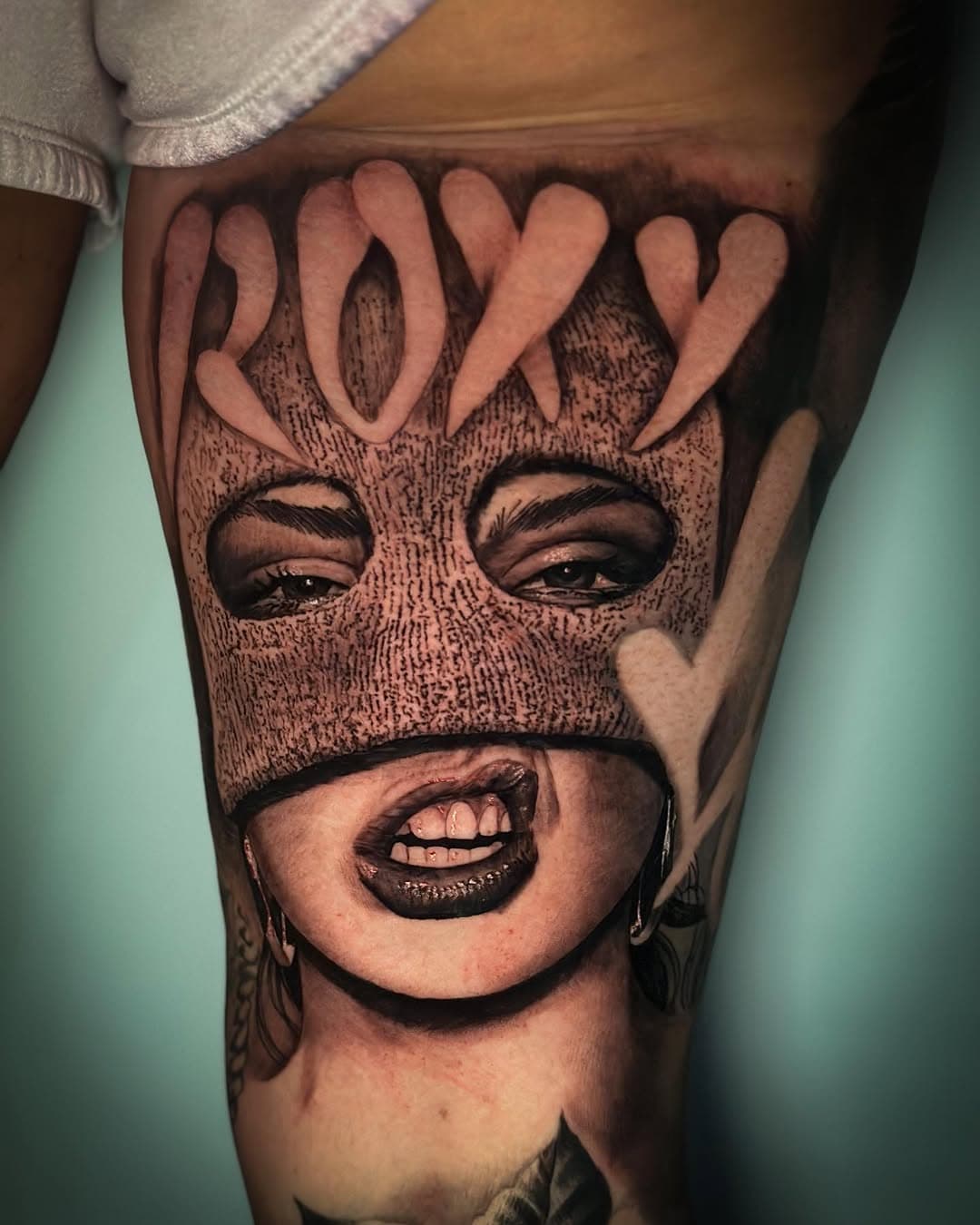 Bally Girl  done using @valknutrotary @fusion_ink @bridgestreettattoo @killerinktattoo @skinart_collectors @sullenclothing @mexicanstyle_tattoos @bnginksociety @uktta