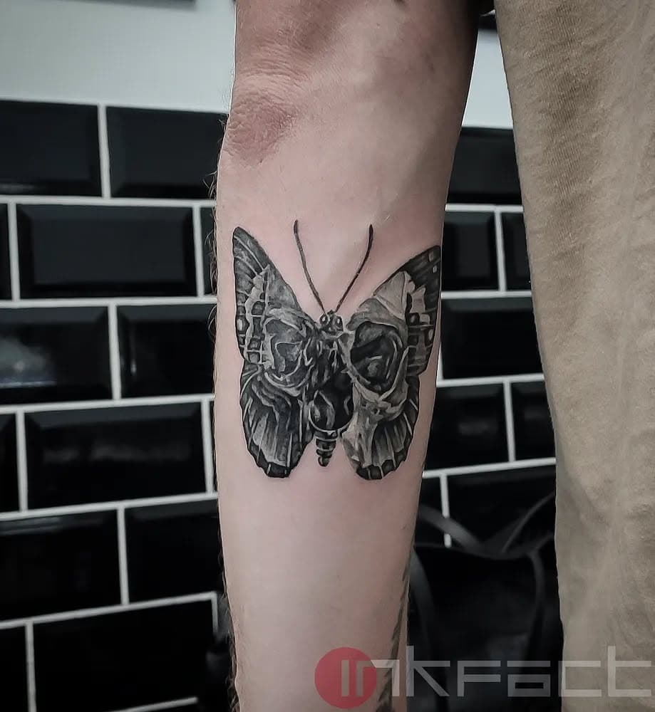 Great Work done by @demetriofecchio
Stay Tuned!!!

 🦋🦋🦋🦋🦋🦋🦋🦋🦋
Done @inkfacttattoo
Info and appointments:
✉️ inkfact@gmail.com
📞 02085333334
 🔥🔥🔥🔥🔥🔥🔥🔥🔥

#inkfact #inkfacttattoo #inkfacttattoodemetriofecchio #dotworktattoo #fineline #moth #mothtattoo #tattoo #tattoos #tattoolover #art #artist #picoftheday #tattooofinstagram #tattoooftheday #armtattoo #skull #blackattoo #skulltattoo #hackney #hackneyartist #hackneyart #tattooartist #manwithtattoos #ink #inked #finelinetattoo #lovehackney #lowerclapton
