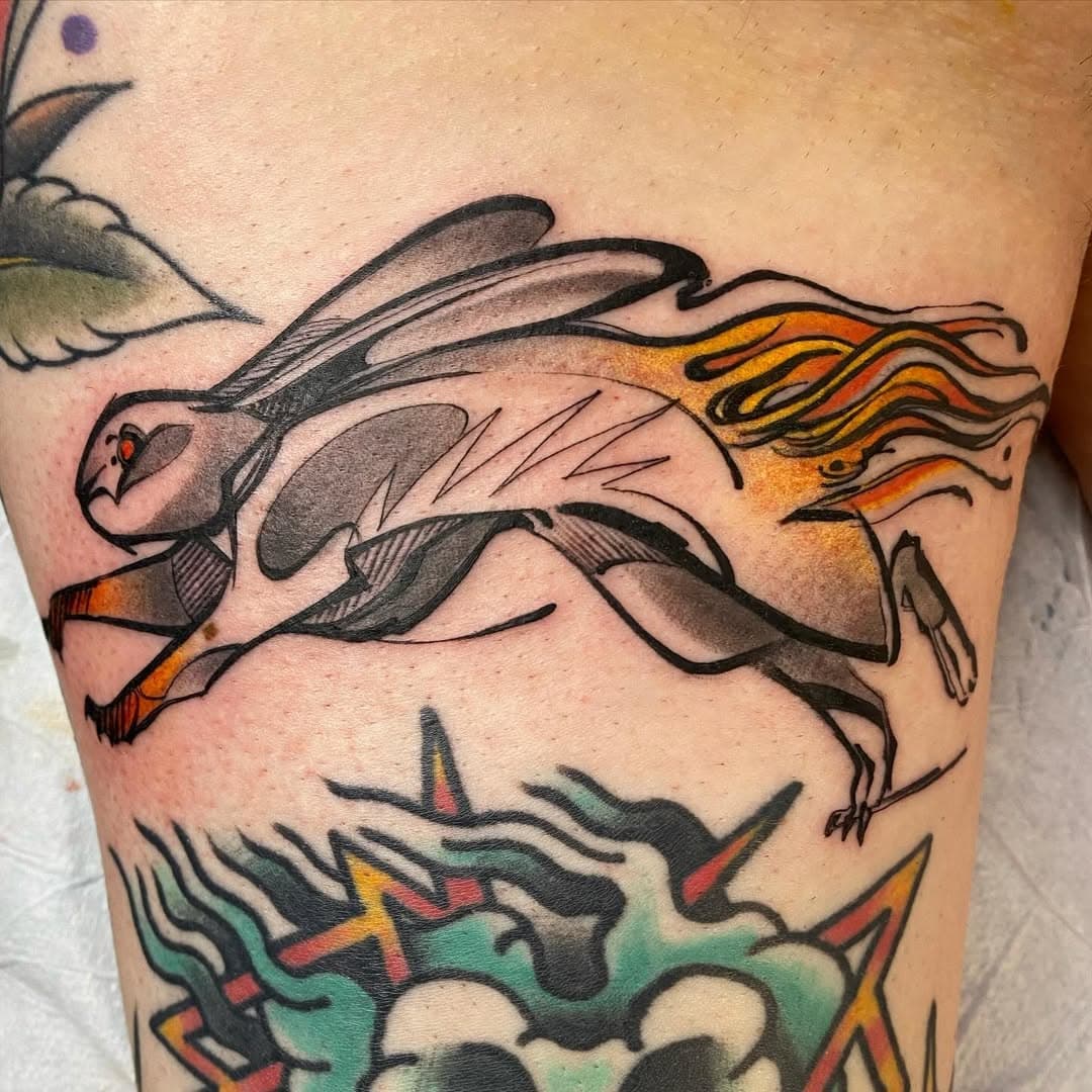 Thanks Linaea, I love working in this style, please reach out if you’d like to book/request a piece like this, thank you!