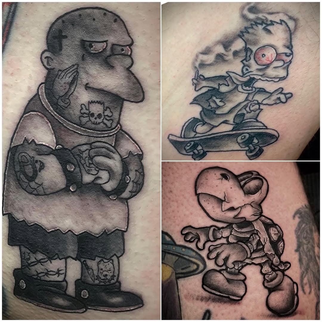 A couple bangerz done by @sloppdirty! He still has availability in February. Book today we take walk-ins everyday! Call or stop by the shop 301-317-8433. #tattoo #tattoos #art #ink #tattooart #blackandgreytattoo #savageink