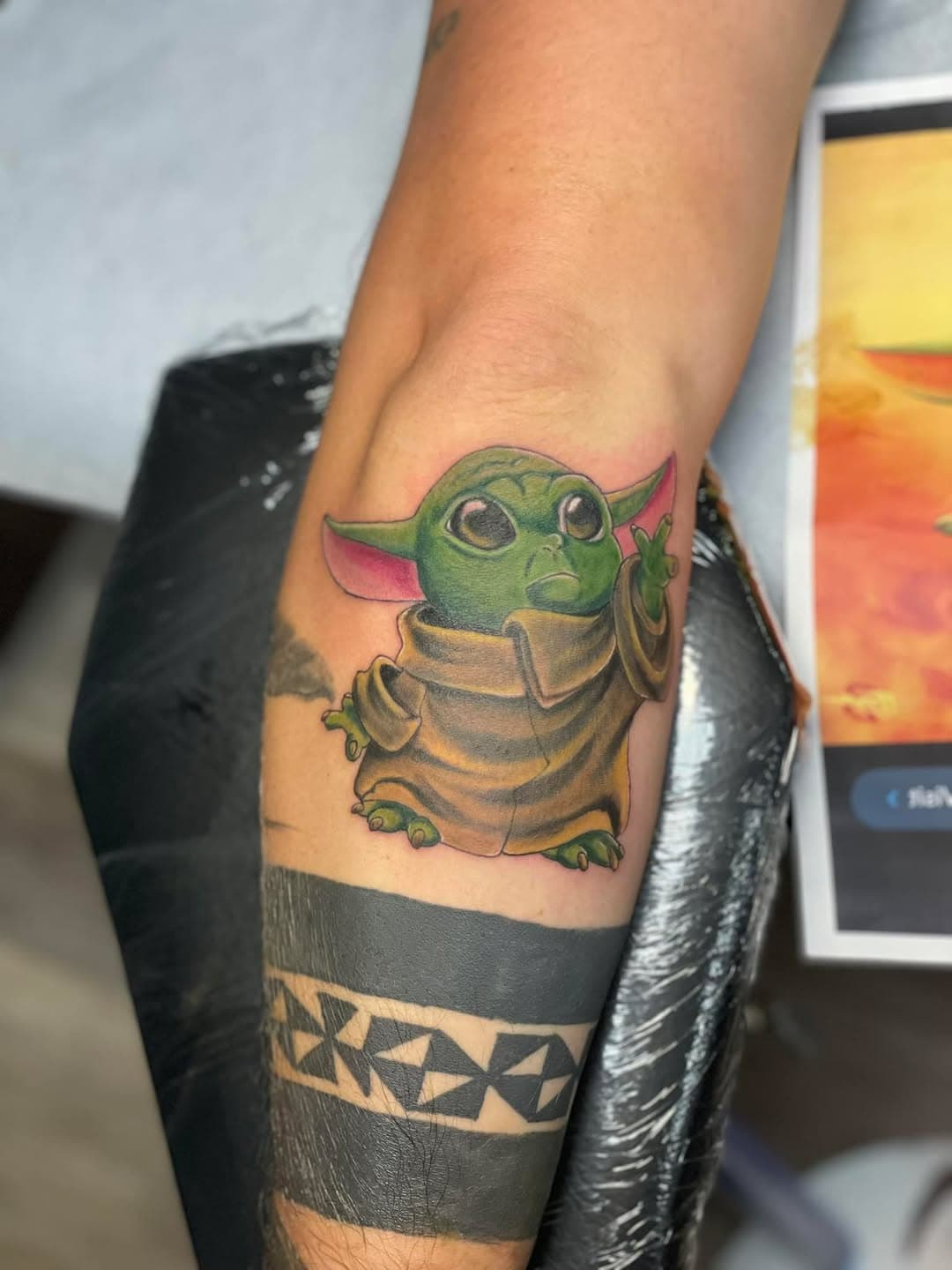 Tattoo done by Tina