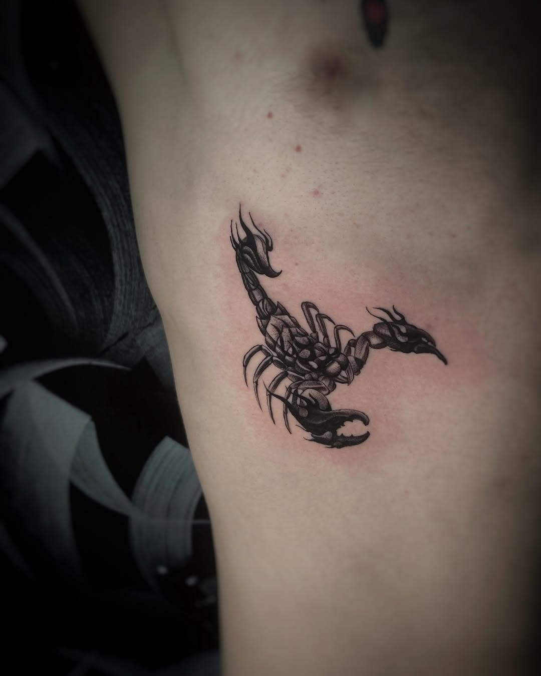 Quiet but not blind- scorpio 
.
.
.
 #scorpio #tattoo #inked #artist #frankfurt #tattooartist