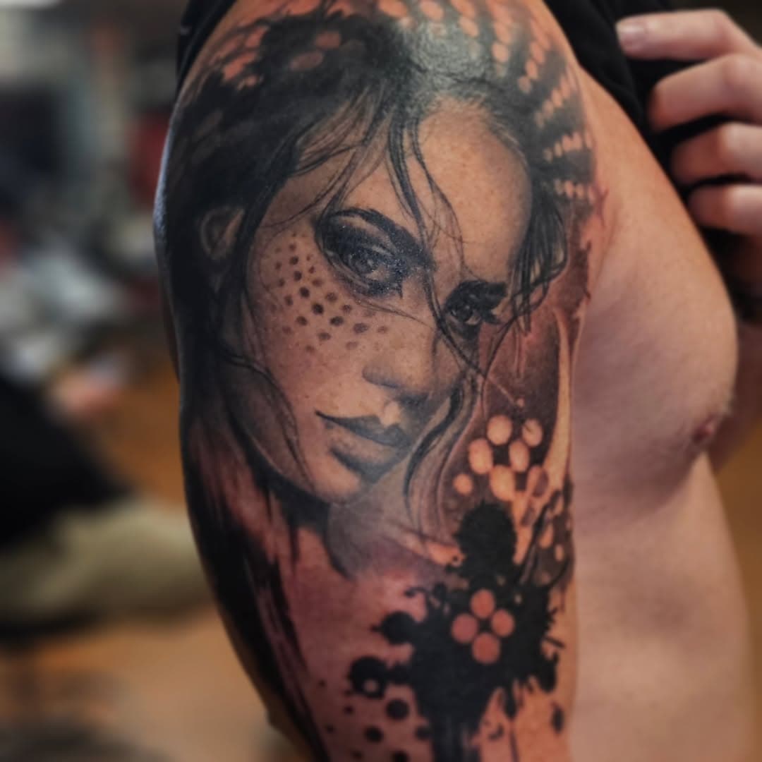 Some healed, some fresh #tattoo #portrait #portraittattoo  #tattoos  #tattooed #tattooer #tattooartist #tattooart #tattooedmen #ink #inked #inkart #inkedup #inkaddict #inkedbabes  #tattoosformen #sleeve #sleevetattoo #tattoosleeve #blackandgray #blackandgraytattoo #blackandgrey #blackandgreytattoo #realism #realismtattoo #realistic #realistictattoo #biloxi #gulfport #gulfcoast