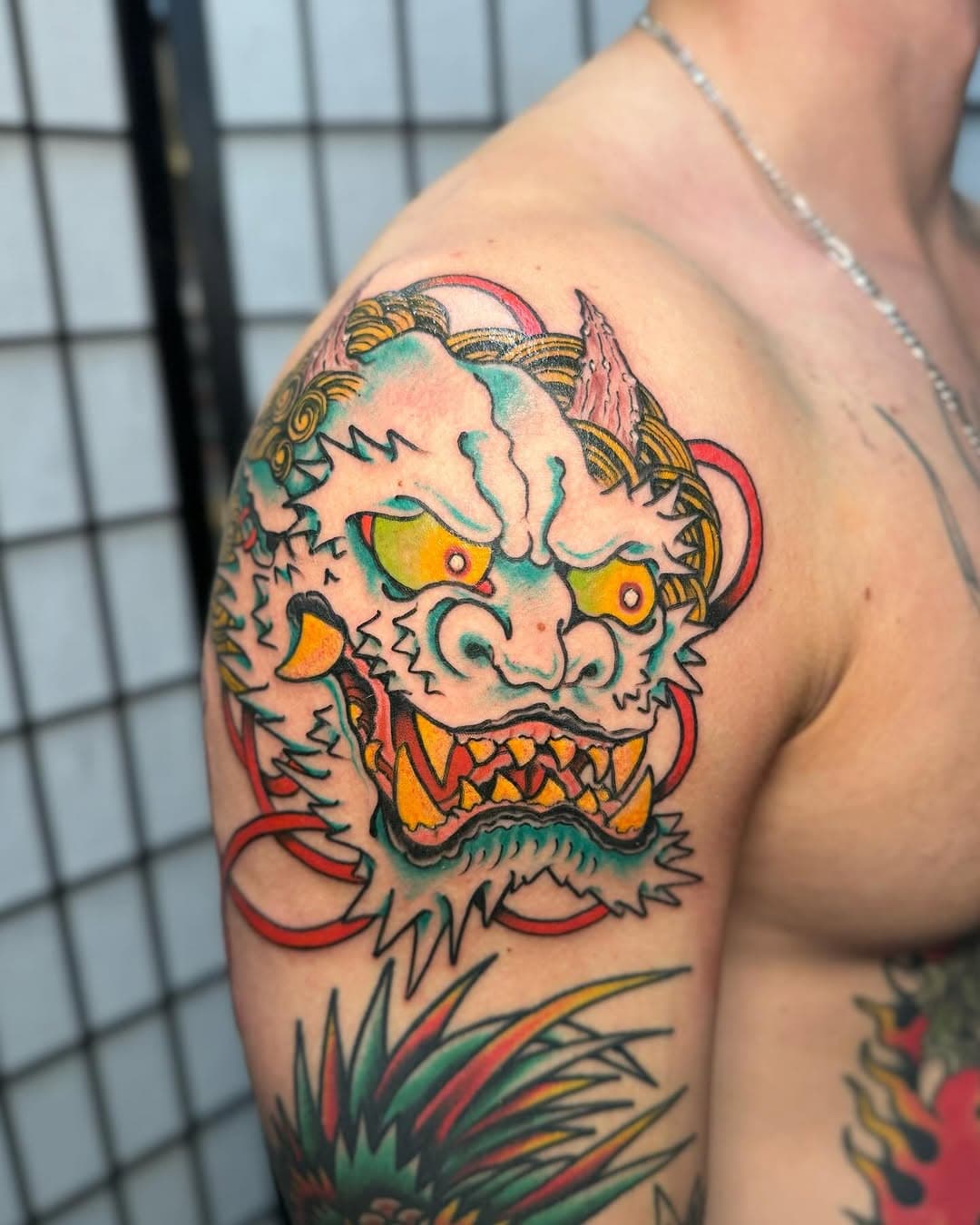 Oni mask for @noahfoxtattoo during my time at @boartoothtattoo DM me to get tattooed:
📍 @mantra_tattoo & @blacklettertattoo 12th-23rd
📍 @slctattooexpo March 29th-31st
📍 @boartoothtattoo April 2nd-7th