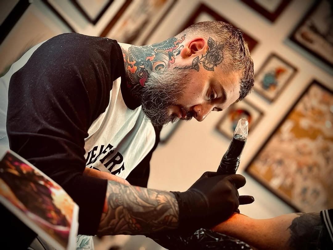 Thanks Stefan for taking a great picture. I will be posting some new work soon. My “plan” is to make some new content for you all, I will be reposting a few bits first. But hopefully have some cool videos and even cooler tattoos to show you all.
