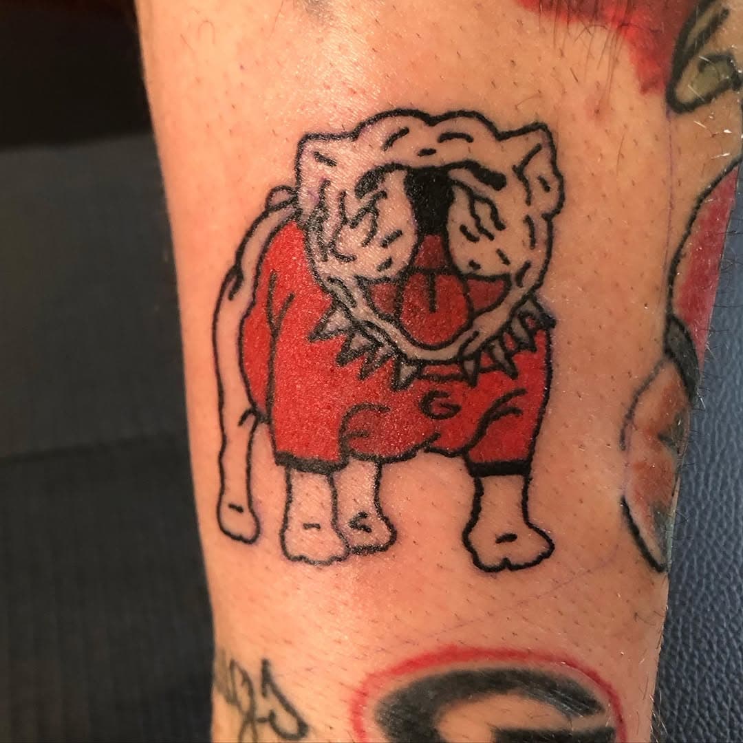 Last little UGA on Ron, before we start finishing up his filler