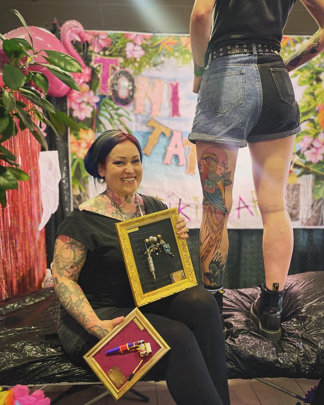 BEST OF DAY et PREMIER PRIX COULEUR à la @marmande_tattoo_show - MERCI MILLE FOIS! 💕