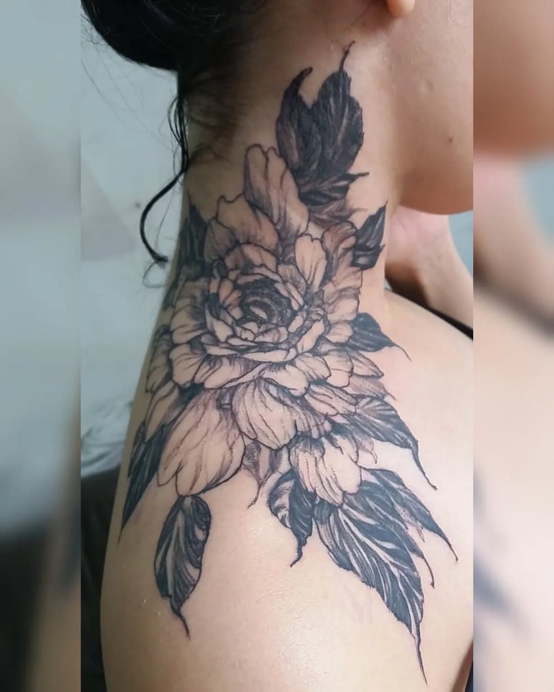 #tatuagem #tattooart #flowers #fineline #floraltattoo #londrina