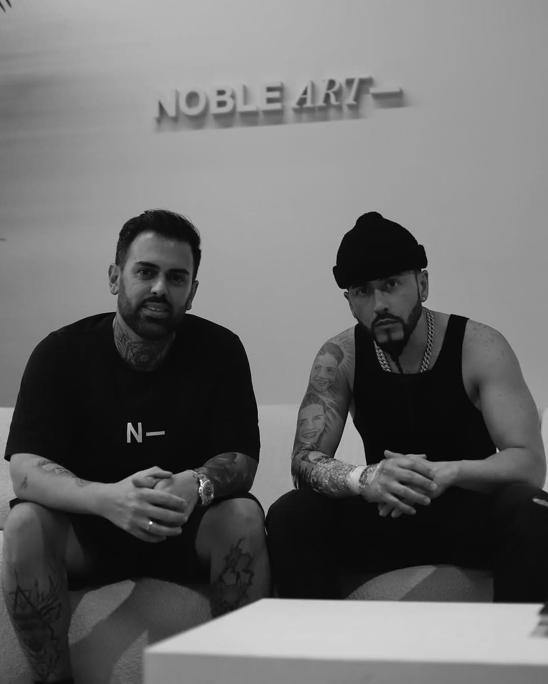 @yandel  nos visita en @nobleart para su súper tatuaje con un gran significado, gracias por la confianza❤️🙏🏼