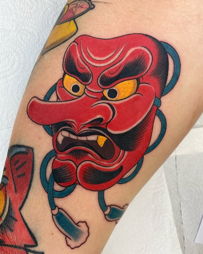 👺Máscara Tengu para Pipi👺

REFERENCE MASK : @hiromitsu.430 

Gracias por elegir y pedirme  este diseño.

#tengutattoo #tengu #tengumask #japanesetattoo #tatuajejapones #tenguyokai #yokaitattoo  #irezumi #irezumitattoo  #neojapones #colors