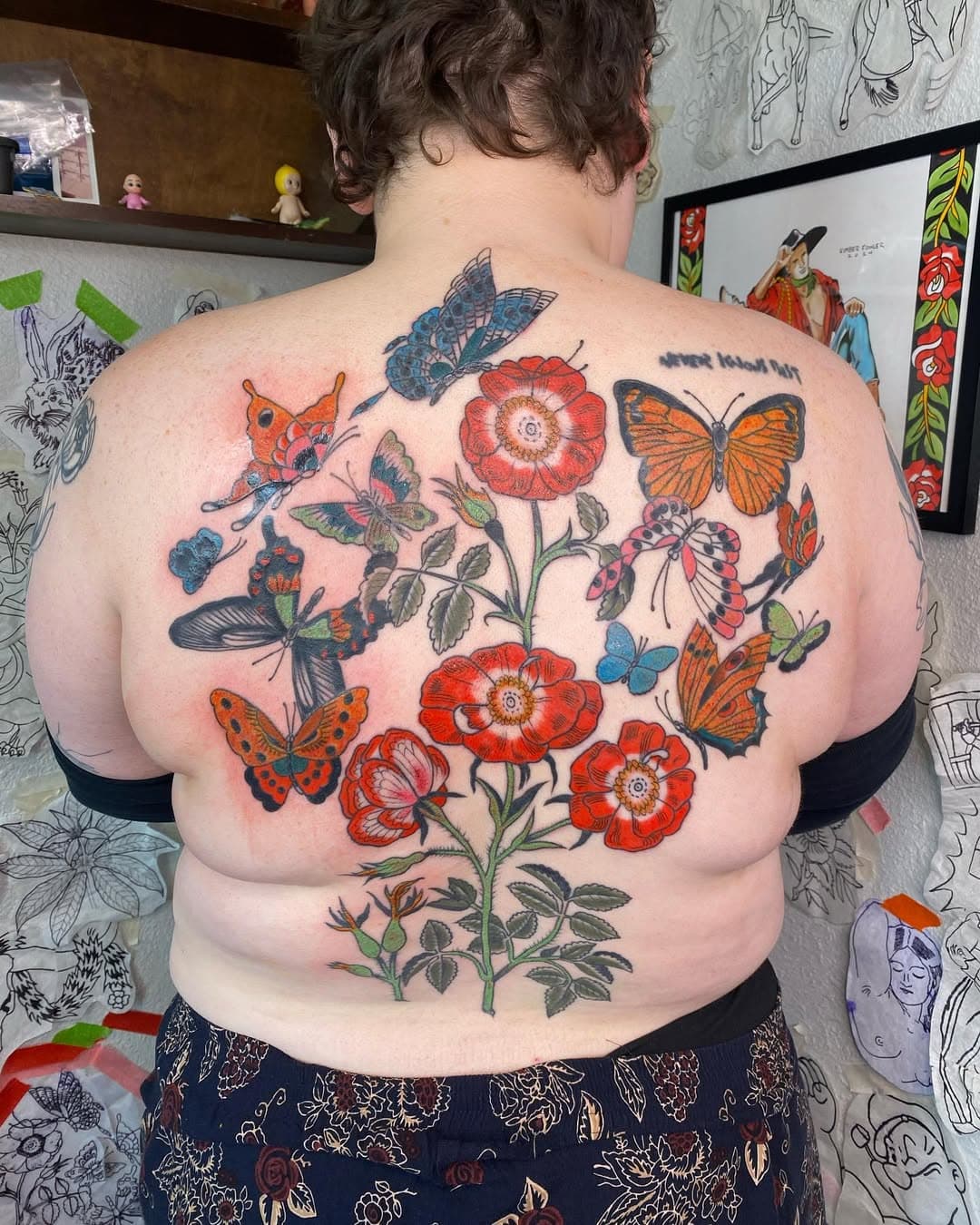 I finished the last session on a dream piece yesterday! Thanks so so much for the trust and commitment on this one. 
We worked on this one in 4 sessions at about 3 hours each. I love breaking up large projects into more bite sized pieces.
Swipe to see some of the progress shots I got along the way.