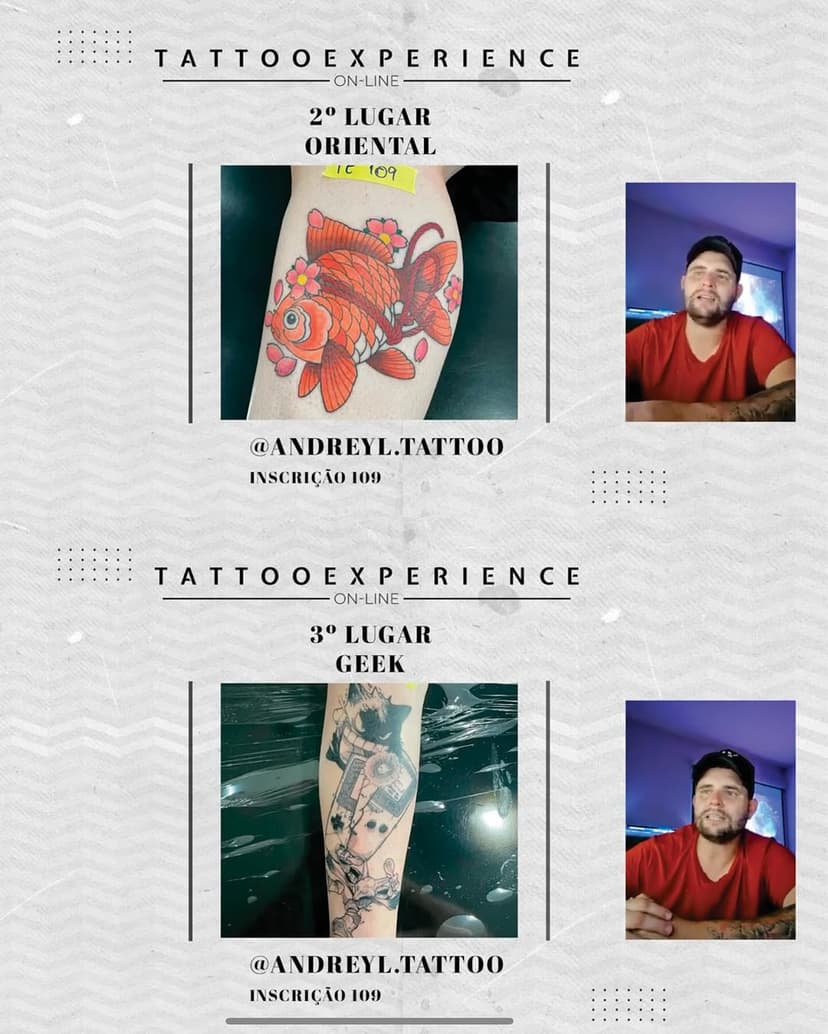 Minha primeira convenção de Tattoo, onde consegui um 2o colocado na oriental e um 3o colocado na geek. 2 das 3 tattoos foram premiadas, e isso já serve como um grande aprendizado, não terei os troféus por alguns motivos, mas o importante que ganhei. Arrasta pro lado e olha as tattoos premiadas mais de perto.
CHAMA NA TATTOO - INFOS DM
.
.
.
#oriental #pokemon #tattoo #anime #fineline #instagood #tatuagem #blackwork #art