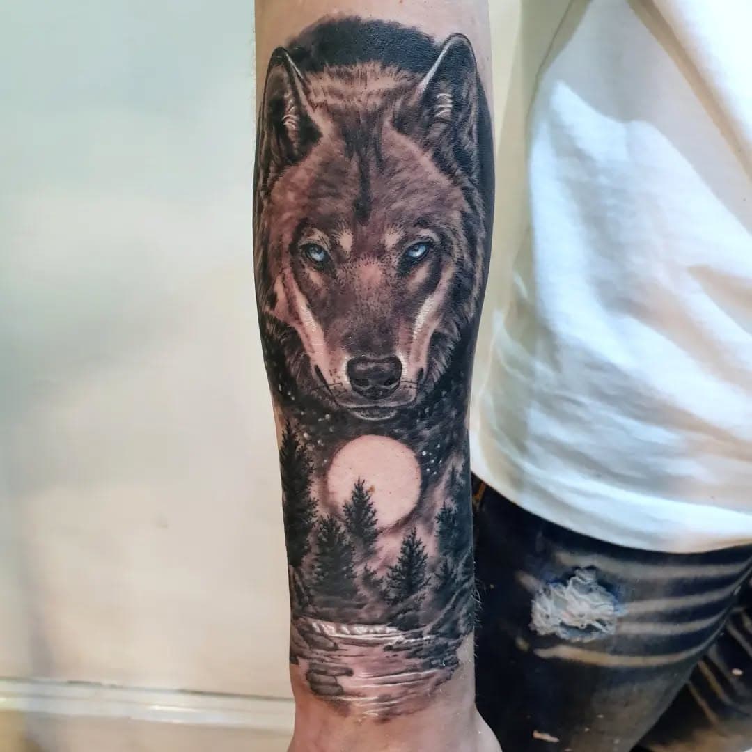 Always love a wolf me 😁
#wolftattoo #inkyswallows #hoveink #thestudiohove #hovetattoo #brightontattoo