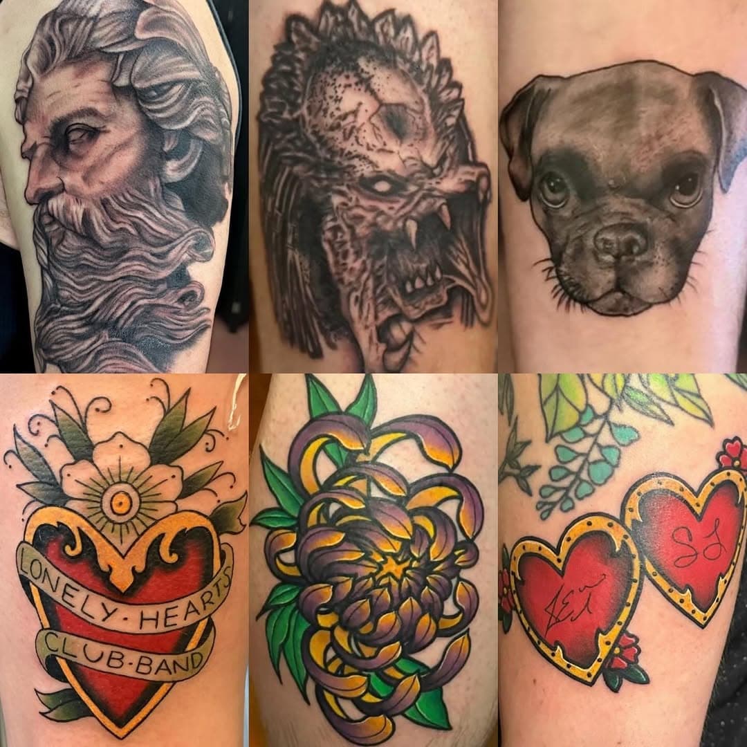 Which style is your favorite? These are all from one Tattooer, @lucylenoirrr 🖤 We love doing all styles of tattooing. See you soon! DM us or Lucy to set an appointment! 

#houston #houstontattoos #houstontattooartist #tattooartisthouston #houstontattooers #houstontx #houstonartists #houstontats #houstonink #houstontattooshops #lucylenoir #feelgoodtattoo