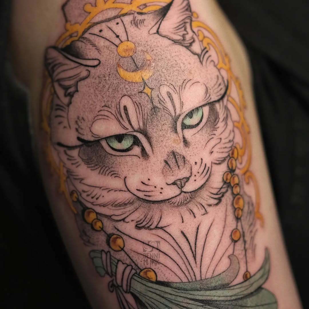 Vielen Dank! ✨
.
💜 Wenn du auch deinen Tattoo-Termin vereinbaren möchtest, dann schau bei meinen Highlights vorbei. Dort findest du alles was du zu Terminvergaben wissen musst und welche Informationen ich von dir benötige, damit ich dir eine individuelle Zeichnung entwerfen kann. 
🤍 Erreichbar bin ich am besten per Mail: tattoo@jenni-m.ink
🖤 Oder WhatsApp: 0170 1823185
.
#ruhrpotttattoo #ruhrpott #recklinghausen #recklinghausentattoo #dotworktattoo #dortmund #dortmundtattoo #bochum #bochumtattoo #katzentattoo #cuteanimals #cutetattoo #fantasy #fantasytattoo #magical #magicaltattoo #jennimink #witchaesthetic #witchtattoo