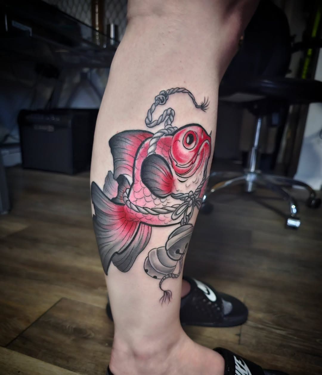 🗣Goldfish 
.
.
.
.
#corndawgink #belugapaloozatattoo #japanesetattoo #goldfish #fishtattoo #besttattoos #5 #sweet #omg #nice #seattletattoo #corpuschristitattoos #portlandtattoo