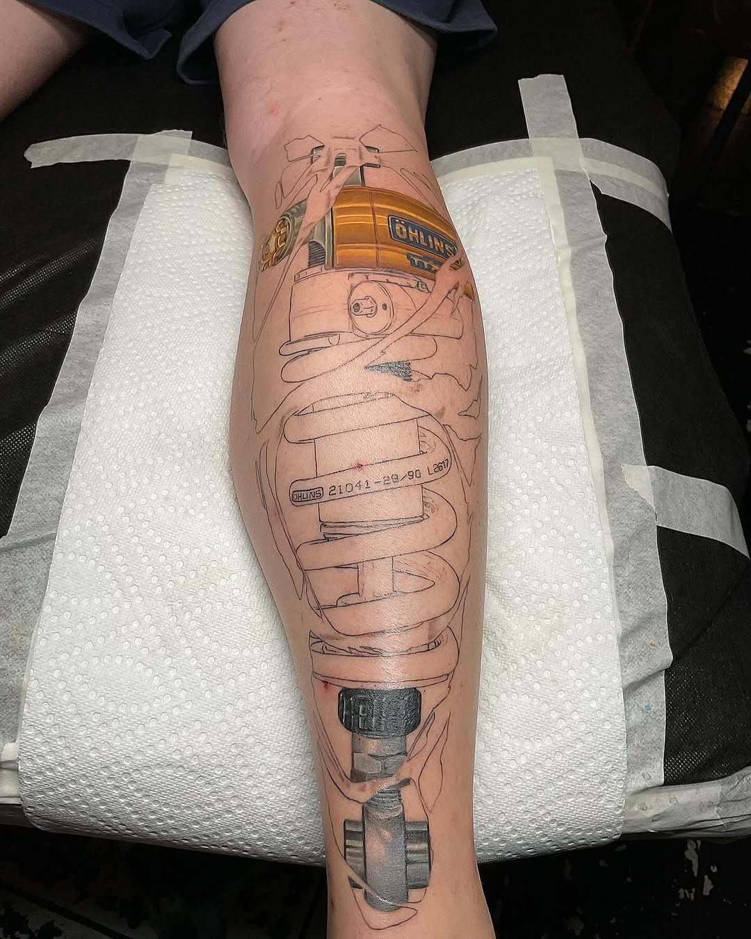 Work in progress #wip. What a great start to this full calf length full color realism shock. ATTENTION: All #757 and stateside clients. Our books are OPEN for our yearly trip to the states and booking up fast with a few days left in September open. Let’s see those badass ideas and tattoo some awesome work. See you soon VA! Dm on my personal or the shop page @placenciainktattoo  to book up a stateside appointment.  Follow like and share. #recoveryaftercare #peaktriton #ultimatetattoosupply #kwadronneedles #eternalink #inkeeze #painfulpleasures #tattoo #kingpin #dynamicink #solidink #starbritecolors #tatsoul #kingpintattoosupply #virginiabeach #757tattooartist #757tattoos #peaktattoo #tritoncartridges #virginiatattoos #hamptontattooartist #chesapeaketattoos #norfolktattoo #colorrealismtattoo #tattoo #colortattoo #realistictattoo