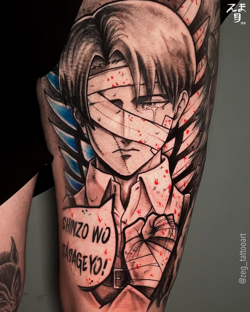 Levi Ackerman - Shingeki no Kyojin (Attack on Titan)
Projeto lindo que rolou no meu grande amigo @fisioarthurpacheco