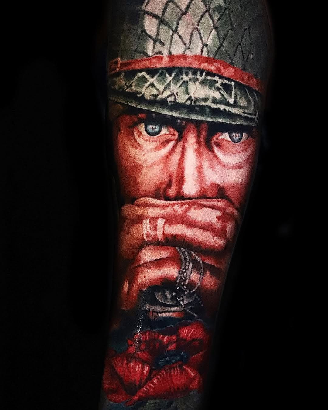 Hey, check out this stunning soldier tattoo by Bart! 🎖️🖌️ Soldiers often symbolize bravery, sacrifice, and honor. 🌟

#realismtattooartist #didcot #hyperrealism #hyperrealismtattoo #hyperdarkink#tattoo #tattooart #oxford #tattooink #tattooart #tattooartist #tattoos #tattoooftheday #instatattoo