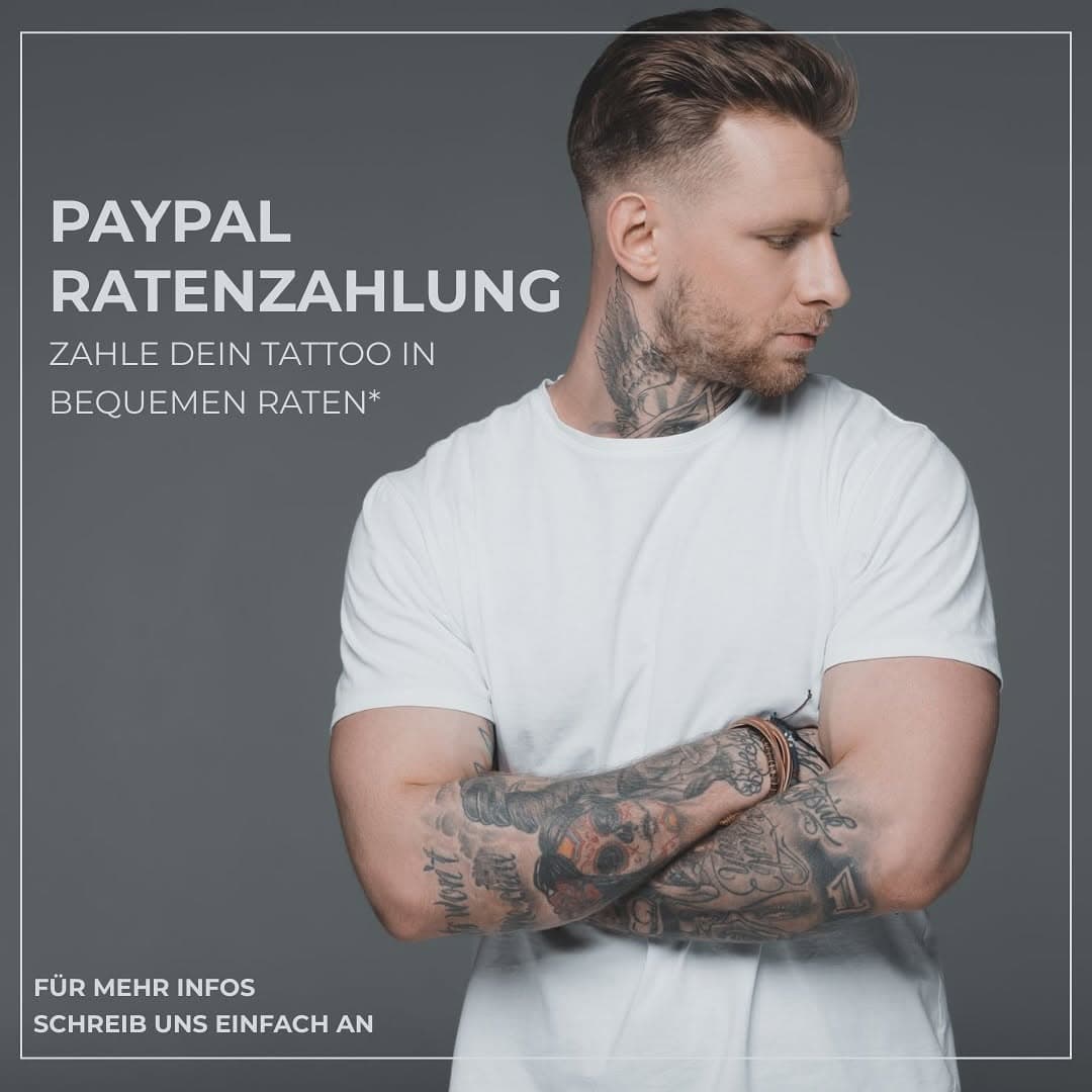 #tattoo #tattoos #tattooshop #shop #ink #inked #bayern #fichteltattoo #marktredwitz #oberfranken #oberpfalz #fichtelgebirge #paypal