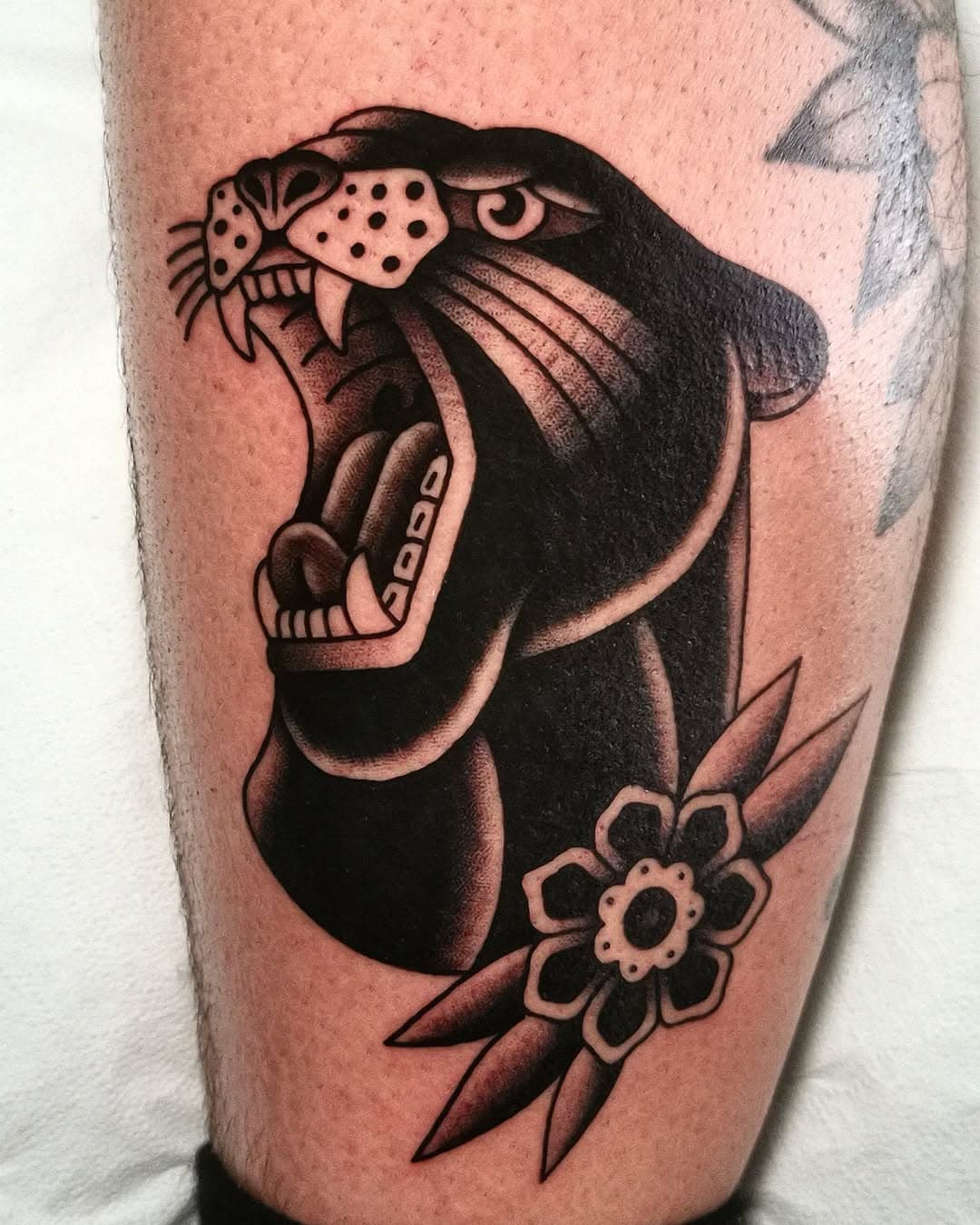 Panther
.
Done@logantattoostudio
Info e appuntamenti : DM
.

#traditionaltattoo #tradtattoo #panteratattoo #panthertattoo #traditionalink #tattoosnob #tradworkers #traditionaltattoos #traditional #italiantraditionaltattoo #tatuaggio #tattoo #tattootraditional #blackworkers #picoftheday #blacktraditional #tradworkerssubmission #blackworkerssubmission #oldschooltattoos