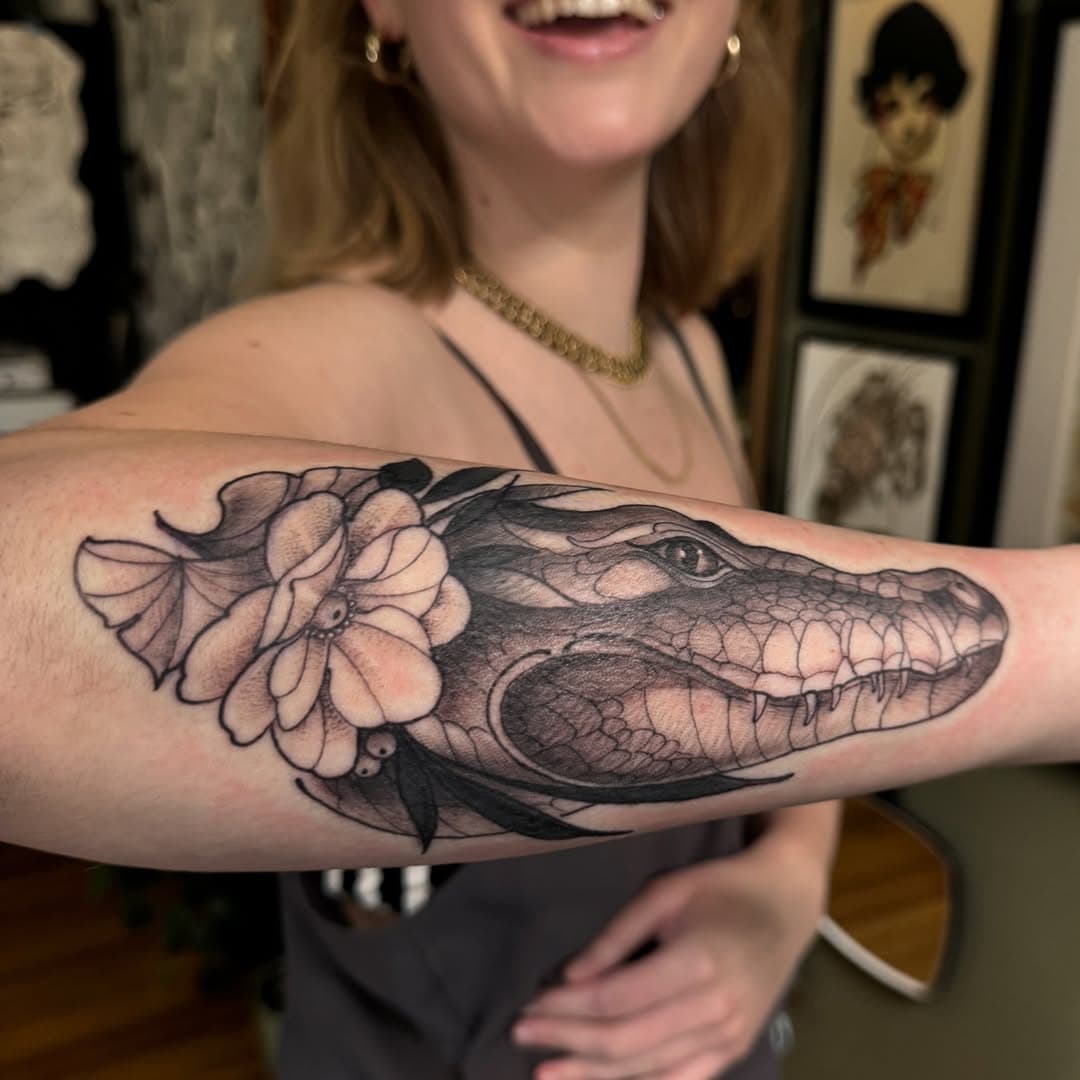 Gator for the Florida girl! Thank you Mads!!

#pittsburgh #pittsburghtattoo #pittsburghtattooartist #pittsburghtattooer