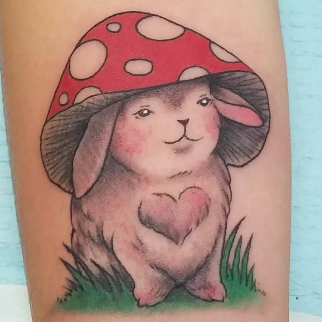 #tattoosbyrobyoung #rhodeislandtattoos #rhodeislandtattooartist #rhodeislandtattoostudio #rhodeislandtattooshop #yourskinisourcanvas #tattoolife #tattoo #tattoos #colortattoo #teamalteredri #cutetattoo #bunnytattoo #loyaltothecoil