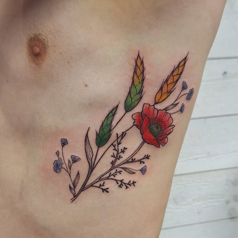 Bouquet des champs pour Romain.
Merci pour ce projet 😊

#mariegribouillis #tattoo #colortattoo #abbevilletattoo #hautsdefrance #neotrad #flowertattoo #oddzitattoostudio #oddzi #fkirons #kurosumiink #kwadron #neotraditionaltattoo #neotradfrance #tattoofrance #cutetattoo #capique #tatoueuses #tatouage #amienstattoo #baiedesomme