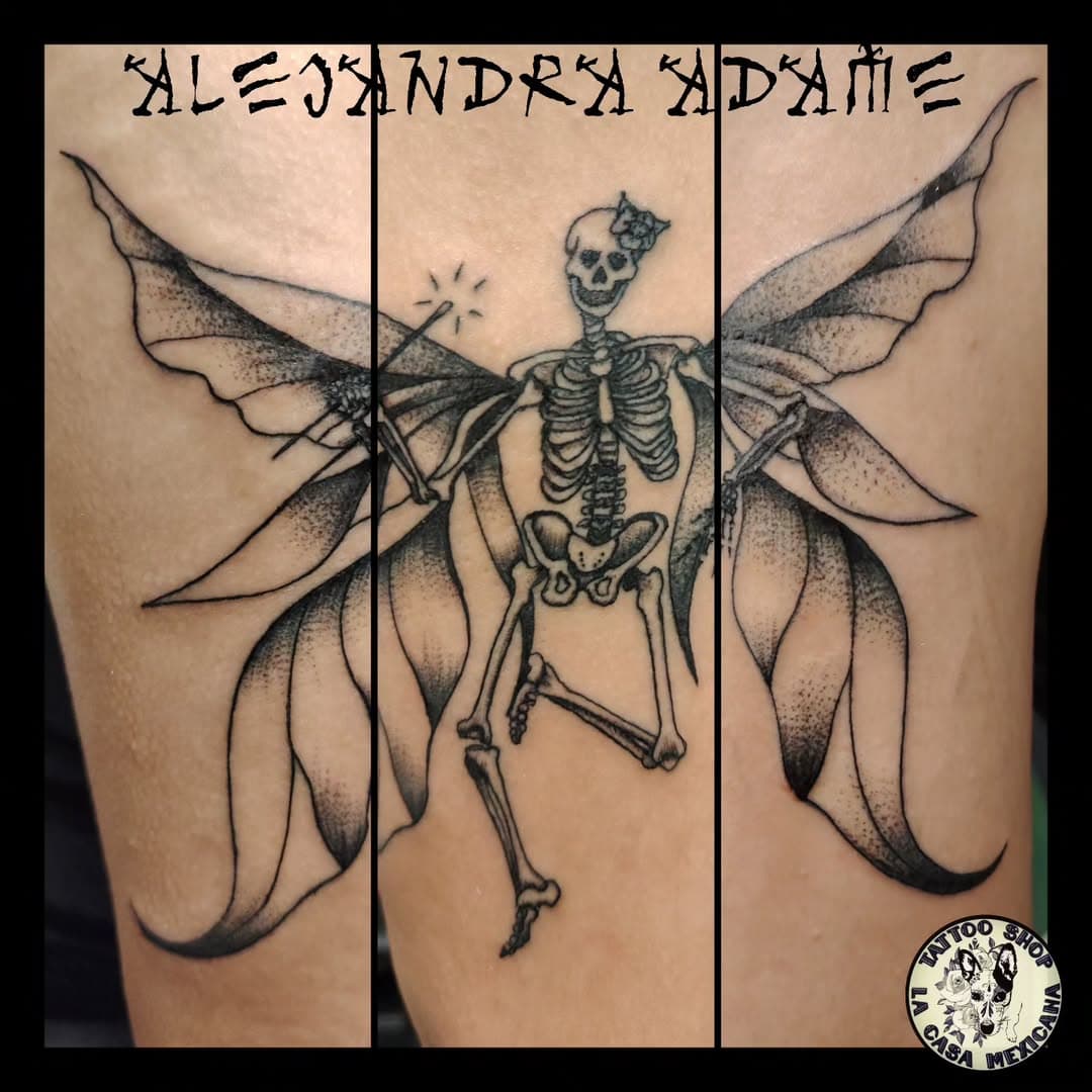 Une petite fée squelette comme 1er tattoo...
🧚🏽‍♀️💀🧚🏽‍♀️💀🧚🏽‍♀️💀🧚🏽‍♀️💀🧚🏽‍♀️💀🧚🏽‍♀️💀🧚🏽‍♀️💀🧚🏽‍♀️💀🧚🏽‍♀️💀

#tattoo #tatuaje #tatouage #paysdegextattoo
#tattoopaysdegex #tattooferneyvoltaire
#ferneyvoltairetattoo #tatouagepaysdegex
#paysdegextatouage #tatouageferneyvoltaire
#ferneyvoltairetatouage #ferneytattoo 

#skeletonfairytattoo #skeletonfairy #fairy #tatuajeesqueletoada #esqueletoada #ada #tatouagefeesquelette #feesquelette #fee #🧚🏽‍♀️