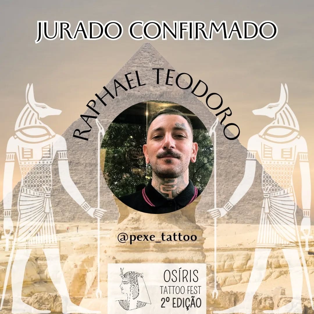 🔔 JURADO CONFIRMADO 🔔 
Apresentamos nosso jurado da 2° edição 
@pexetattoo