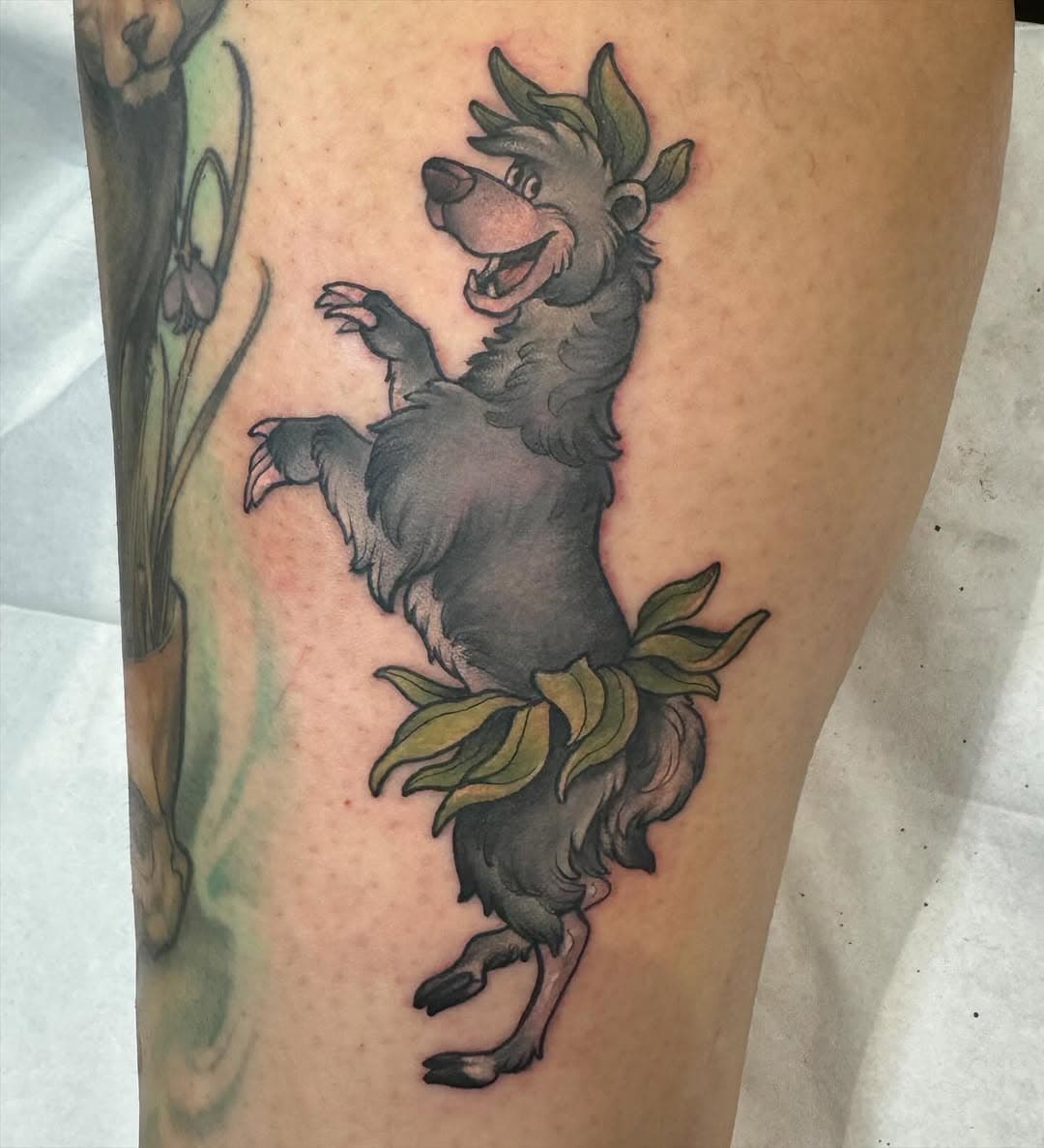 Baloo-llama (Balooma?) from yesterday at @literaryink - thank you so so much Alex!!