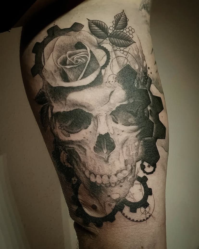 Vielen Dank nochmal! @yannic_ammon 🙏💪💀

.

..

...

..

.

#tattoo #tattoos #blackworktattoo #blackandgreytattoo #skull #skulltattoo #coverup #coveruptattoo #mechanicaltattoo #royboytattoo #allersberg #haarlem #deutschlandtattoo #hollandtattoo #instagood #Instagram