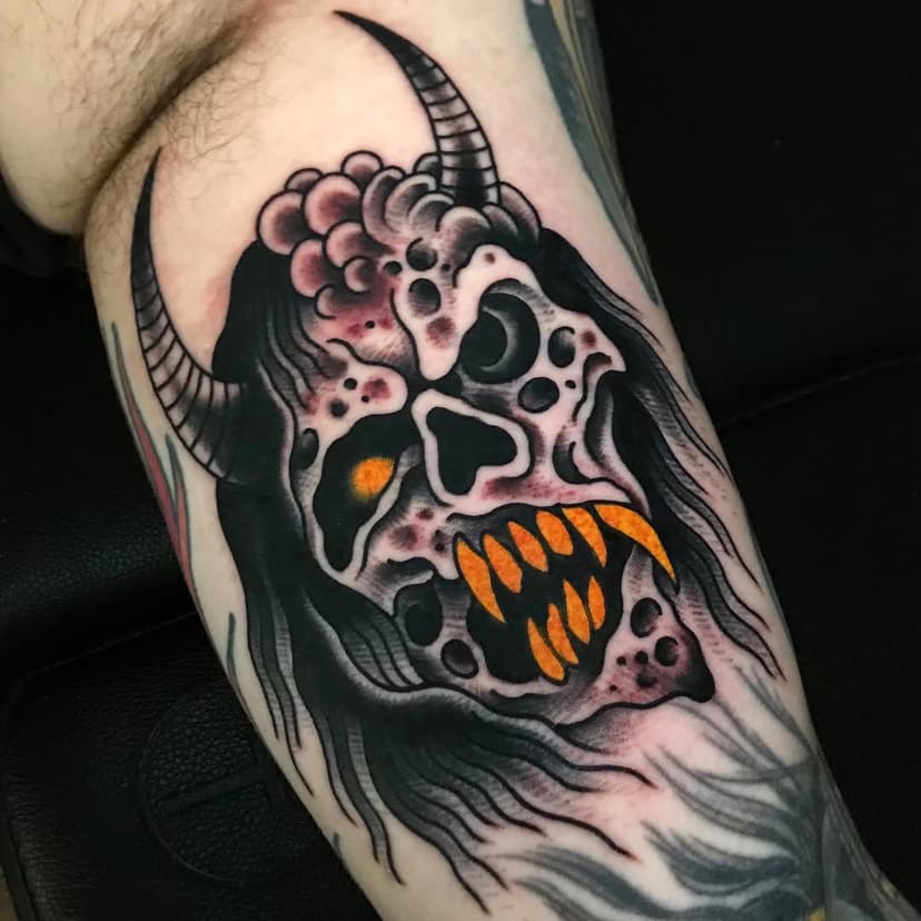 Demon done awhile back. DM/Email daniel.gagne@hotmail.com to book for August 

#demon #demontattoo #devil #deviltattoo #skull #skulltattoo #horror #horrortattoos #horrortattoo #monster #monstertattoo #monstertattoos #zombie #zombietattoo #zombietattoos #montrealclassiquetattoo #tatouagemontrealclassique #montrealclassique