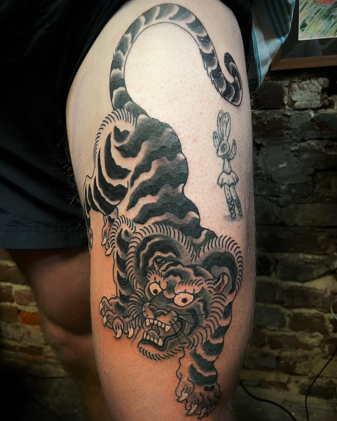 Grrreat! tattoo by @adammartontattoo